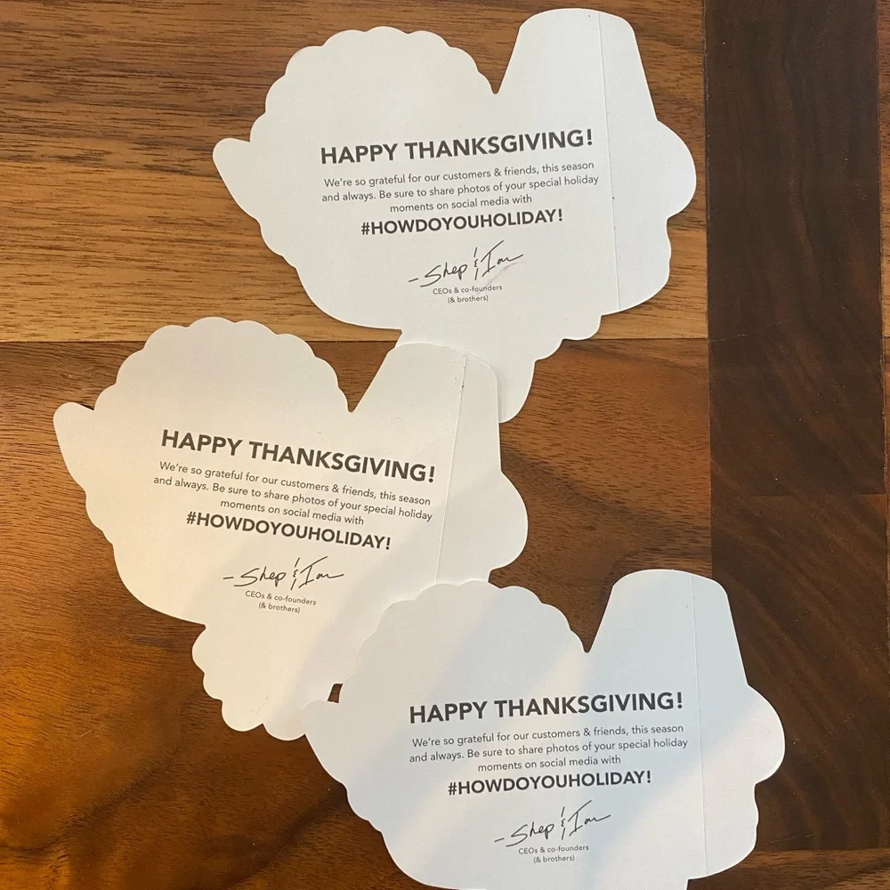 Vineyard Vines Thanksgiving stickers - Picture 2 of 2